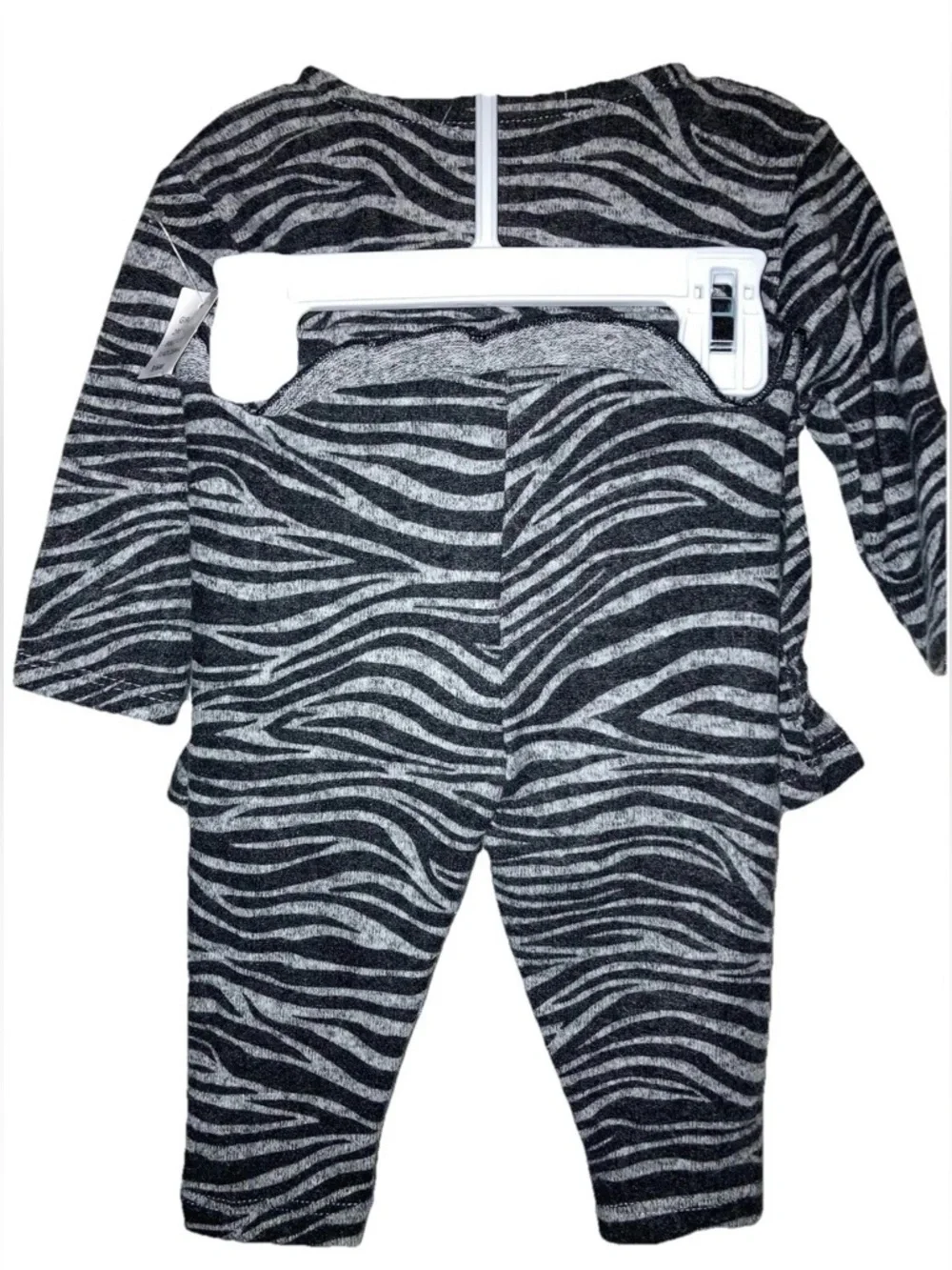 Jessica Simpson Infant Baby Girl 2-Pc Pants Set Zebra Print Outfit 3-6 Month NWT
